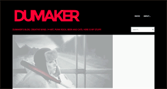 Desktop Screenshot of dumaker.com