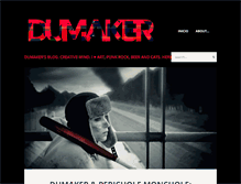 Tablet Screenshot of dumaker.com